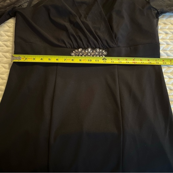 Alex Evenings Plus  Black Formal Evening Dress size 16W - Picture 12 of 12